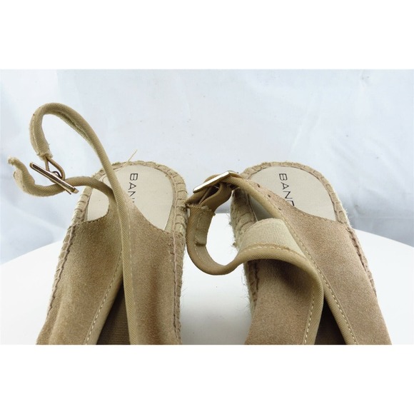 Bandolino Women Sz 6.5 M‎ Brown Wedge Leather,Suede Shoes - Picture 3 of 8